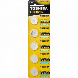Батарейка Toshiba CR1616/5BL