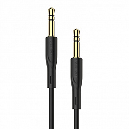 Кабель BOROFONE BL1 AUX аудио/3.5 mm jack - 3.5 mm jack/ 1m/ Black