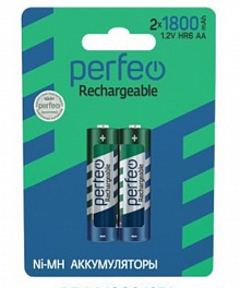 Аккумулятор Perfeo R 06 ( 1800mAh)2BL(60)
