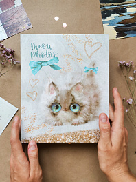 Фотоальбом на 200 фото 10х15 см с кармашками "Sweet Kittens"
