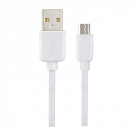 Кабель PERFEO USB2.0 A вилка - Micro USB вилка, белый, длина 2 м., бокс (U4011)