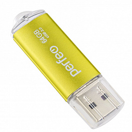 Perfeo USB3.0  64GB C14 Gold metal series