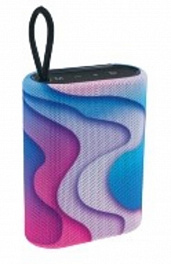 Колонка-Bluetooth Perfeo "BANG" FM, MP3 microSD/USB, AUX, TWS, HF мощность 5Вт, 1200mAh, волны