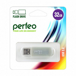 Flash Drive 32 Gb Perfeo C03 Gray