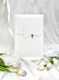 Фотоальбом  300 фото 10х15, бум. листы книжн.переплет "my Valentine" FA-DL 300.001