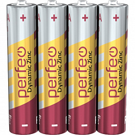 Батарейка Perfeo R03 4SH Dynamic Zinc(60) (2400)