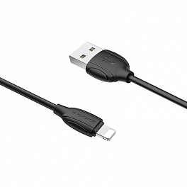 Кабель BOROFONE BX19 USB Lightning/ 1m/ 1.3A/ Black