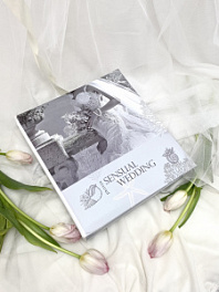 Фотоальбом  50 магн.листов 23х28, кольца  "sensual wedding 2" свадебный FA 50М.006-2