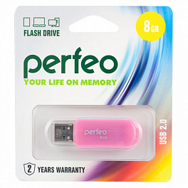 Flash Drive 8 Gb Perfeo C03 Pink