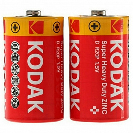 Батарейка KODAK R20/2SH Super Heavy Duty (24)