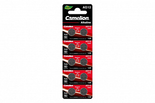 Батарейка Camelion AG12/10BL LR43 (10) (100)