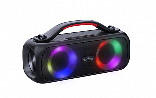 Колонка-Bluetooth Perfeo "EYE-S" 16W, MP3 USB, AUX, FM, VA, HF, TWS черная