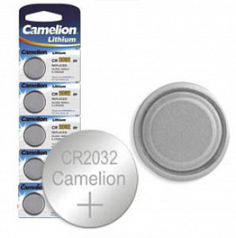 Батарейка Camelion CR2032/5BL Lithium (50)