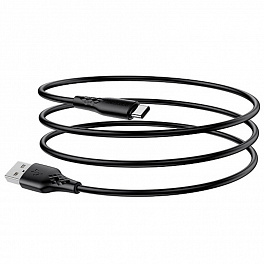 Кабель BOROFONE BX48 USB Type-C/ 1m/ 3A/ Black