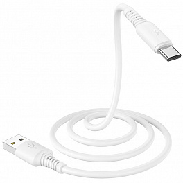 Кабель BOROFONE BX47 USB Type-C/ 1m/ 3A/ White