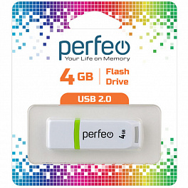 Perfeo USB  4GB C11 White