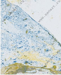S975 Картон д/паспарту Hand made papers, 80х120см, 1.5 мм (Голубой мрамор)