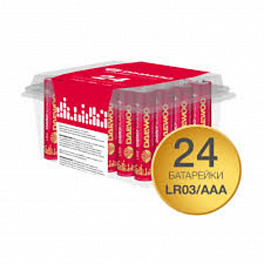 Батарейка DAEWOO LR03/24BOX Energy Alkaline (24) (144)