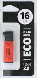 Perfeo USB 16GB E03 Red economy series