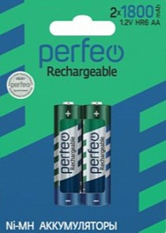 Аккумулятор Perfeo R 06 ( 1800 ma) 2BL(60) НОВЫЙ ДИЗАЙН